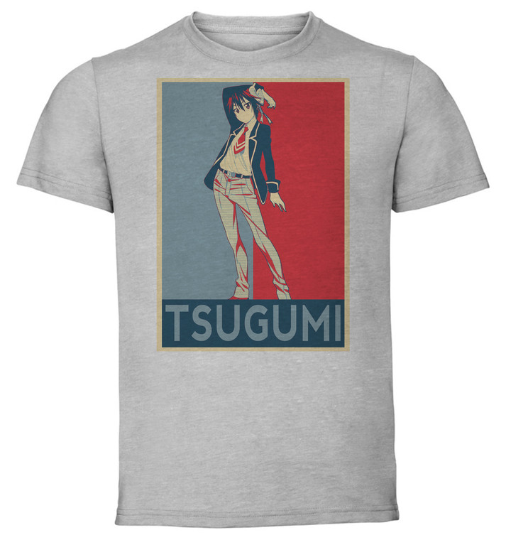 T-Shirt Unisex - Grey - Propaganda - Nisekoi - Seishiro Tsugumi