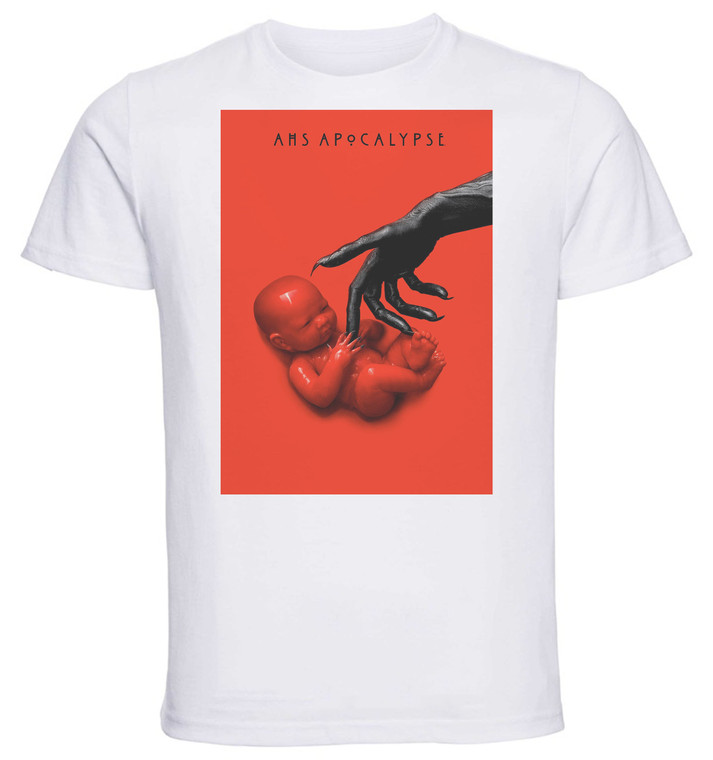 T-Shirt Unisex - White - Playbill - TV Series - American Horror Story - Apocalypse