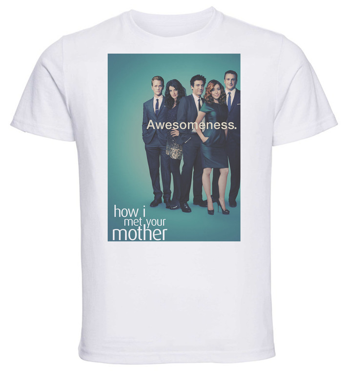 T-Shirt Unisex - White - TV Series - How I Met Your Mother A