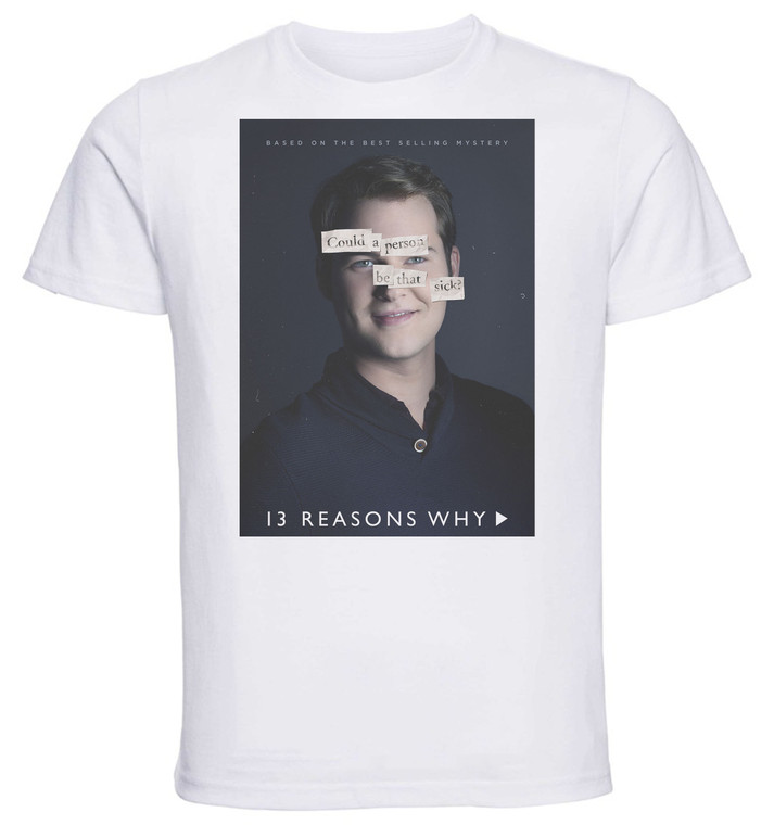 T-Shirt Unisex - White - TV Series - Playbill - 13 Reason Why Variant 02