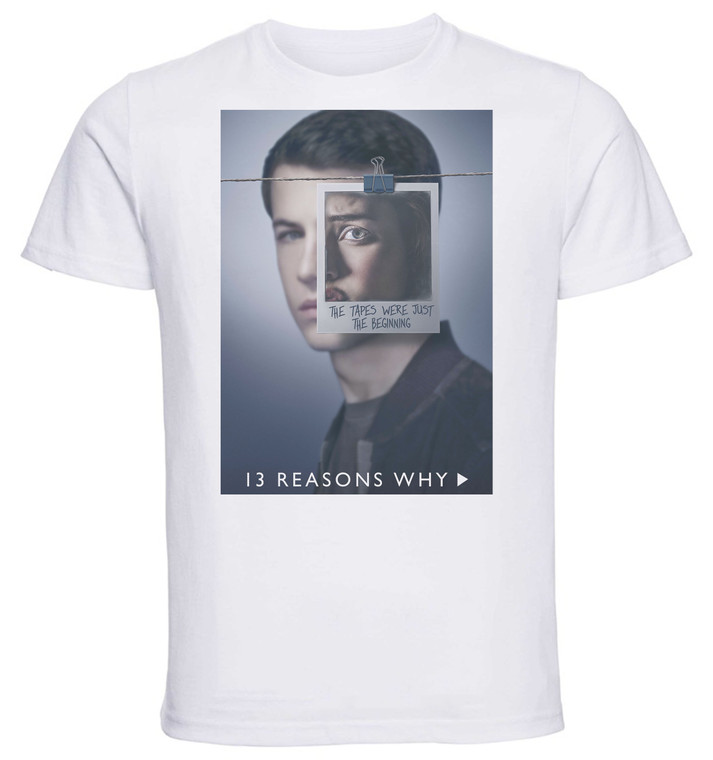 T-Shirt Unisex - White - TV Series - Playbill - 13 Reason Why Variant 08