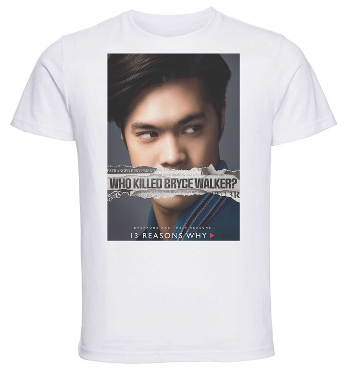 T-Shirt Unisex - White - TV Series - Playbill - 13 Reason Why Variant 18