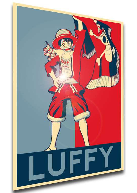 Poster - Propaganda - One Piece - Luffy variant 6