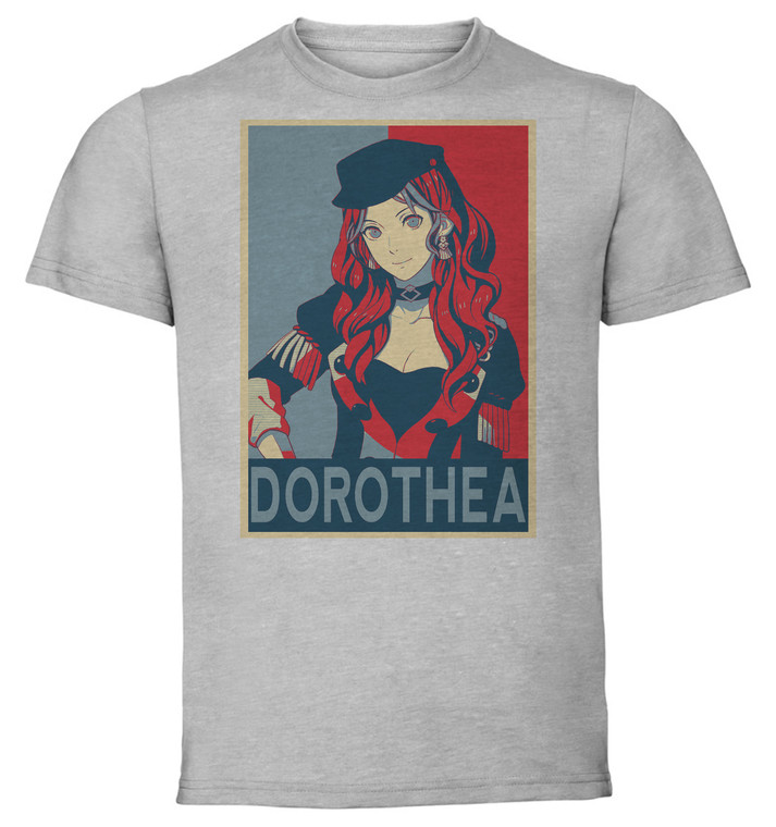 T-Shirt Unisex - Grey - Propaganda - Fire Emblem Three Houses - Dorothea