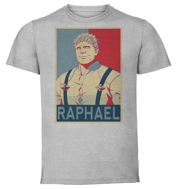 T-Shirt Unisex - Grey - Propaganda - Fire Emblem Three Houses - Raphael