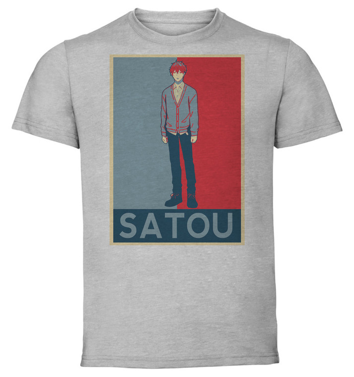 T-Shirt Unisex - Grey - Propaganda - Given - Satou Mafuyu