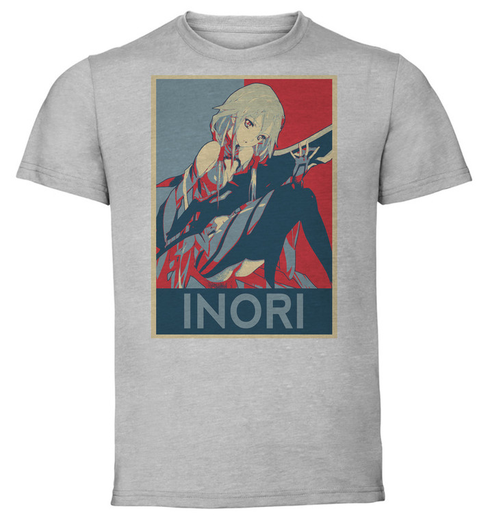 T-Shirt Unisex - Grey - Propaganda - Guilty Crown - Inori variant 2
