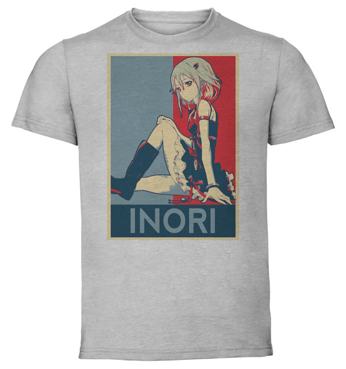 T-Shirt Unisex - Grey - Propaganda - Guilty Crown - Inori variant