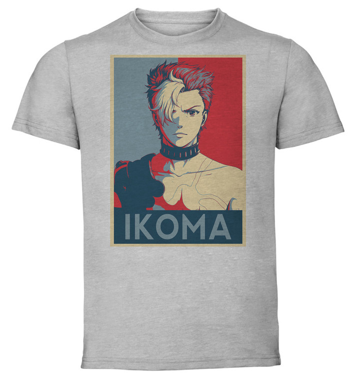 T-Shirt Unisex - Grey - Propaganda - Kabaneri of the Iron Fortress - Ikoma Variant 01