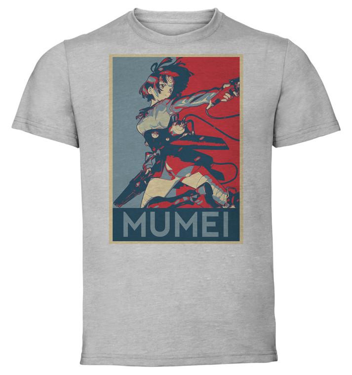 T-Shirt Unisex - Grey - Propaganda - Kabaneri of the Iron Fortress - Mumei Variant 03