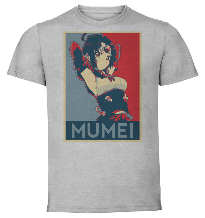 T-Shirt Unisex - Grey - Propaganda - Kabaneri of the Iron Fortress - Mumei Variant 08