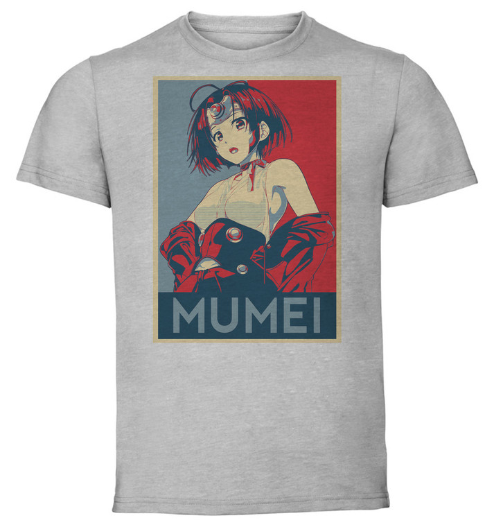 T-Shirt Unisex - Grey - Propaganda - Kabaneri of the Iron Fortress - Mumei