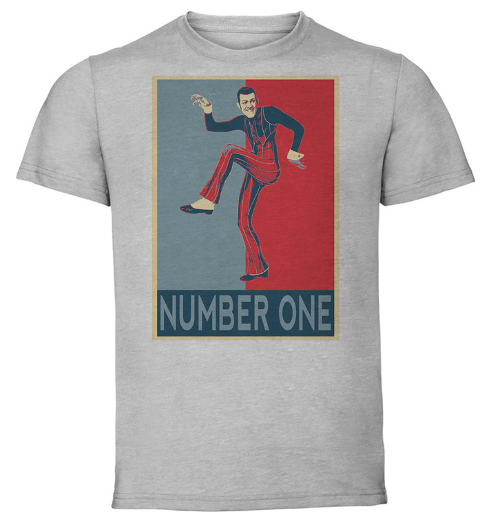 T-Shirt Unisex - Grey - Propaganda - Lazy Town - Robbie Rotten variant Number One