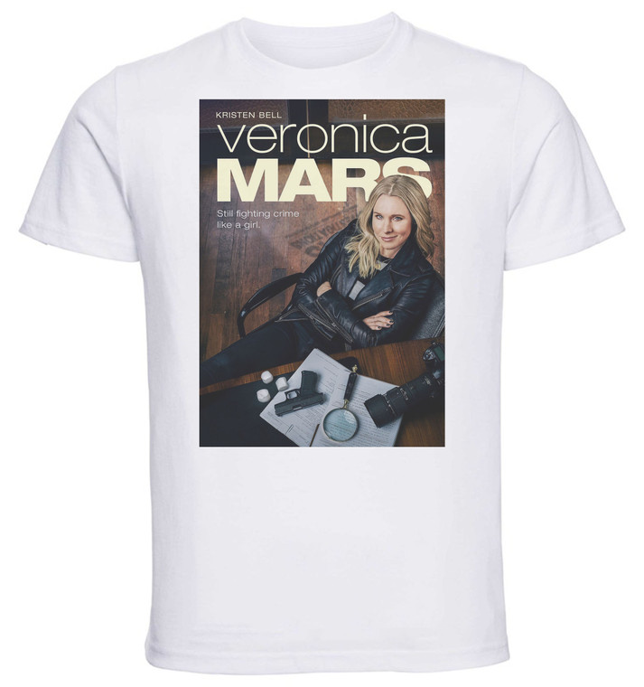 T-Shirt Unisex - White - TV Series - Playbill - Veronica Mars
