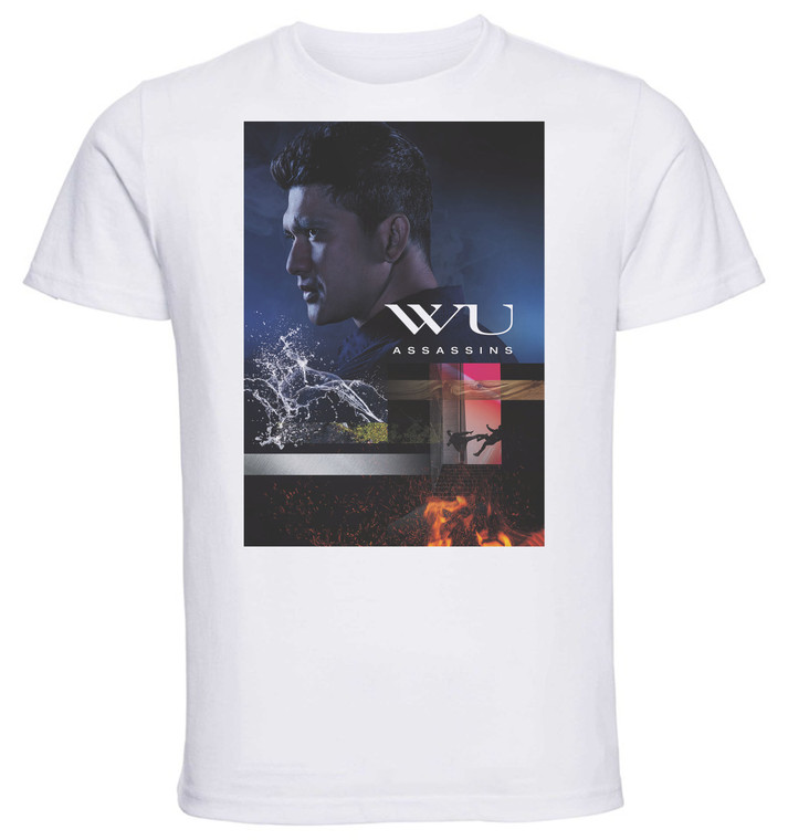 T-Shirt Unisex - White - TV Series - Playbill - Wu Assassin