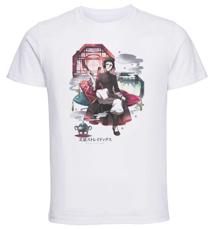 T-Shirt Unisex - White - Anime - Bungo Stray Dogs AKUTAGAWA RYUUNOSUKE Chinatown