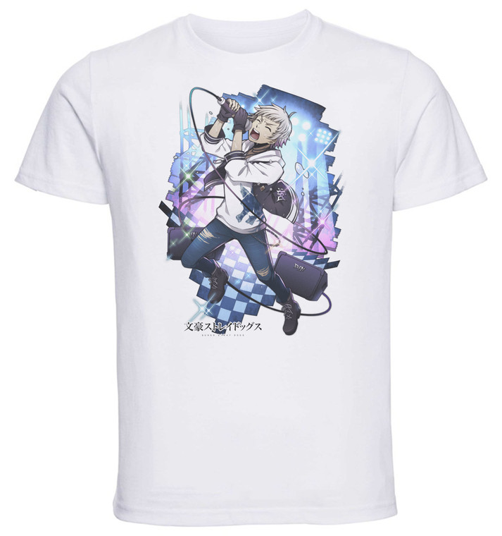 T-Shirt Unisex - White - Anime - Bungo Stray Dogs - ATSUHI NAKAJIMA Band