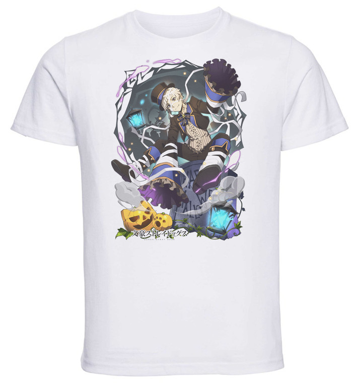 T-Shirt Unisex - White - Anime - Bungo Stray Dogs - ATSUHI NAKAJIMA Costume Party