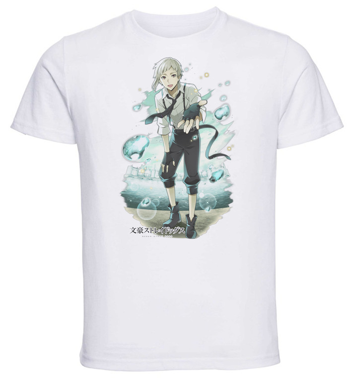 T-Shirt Unisex - White - Anime - Bungo Stray Dogs - ATSUHI NAKAJIMA Trust