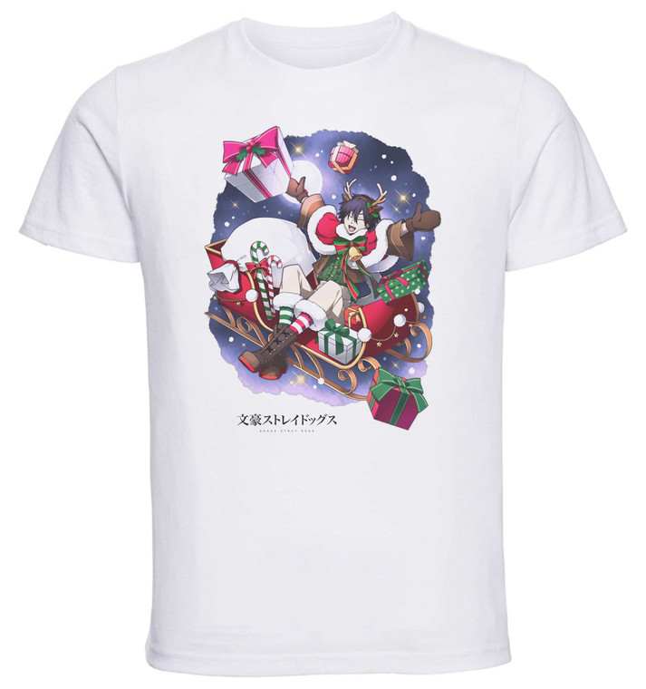 T-Shirt Unisex - White - Anime - Bungo Stray Dogs EDOGAWA RAMPO Winter
