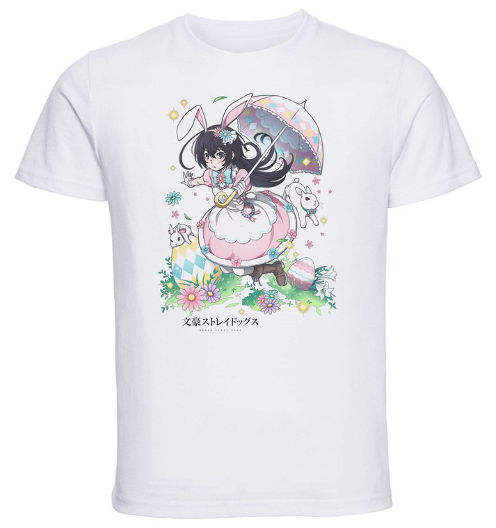 T-Shirt Unisex - White - Anime - Bungo Stray Dogs - IZUMI KYOUKA Springtime
