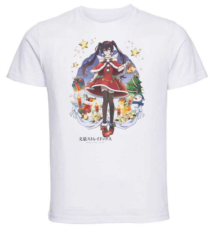 T-Shirt Unisex - White - Anime - Bungo Stray Dogs - IZUMI KYOUKA Winter