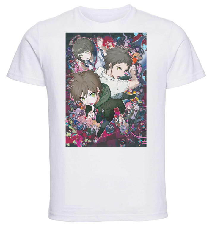 T-Shirt Unisex - White - Anime - Danganronpa 01