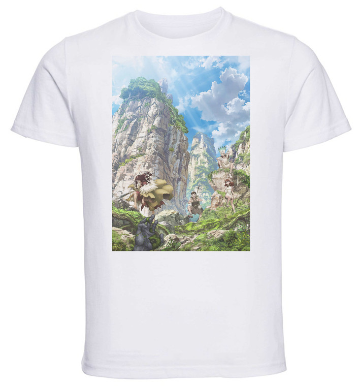 T-Shirt Unisex - White - Anime - dr stone E