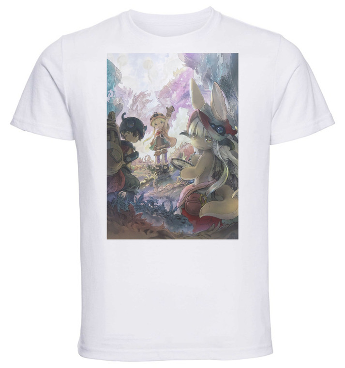 T-Shirt Unisex - White - Anime - Made in Abyss G
