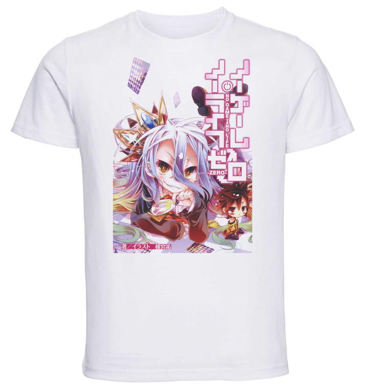 T-Shirt Unisex - White - Anime - No Game No Life C