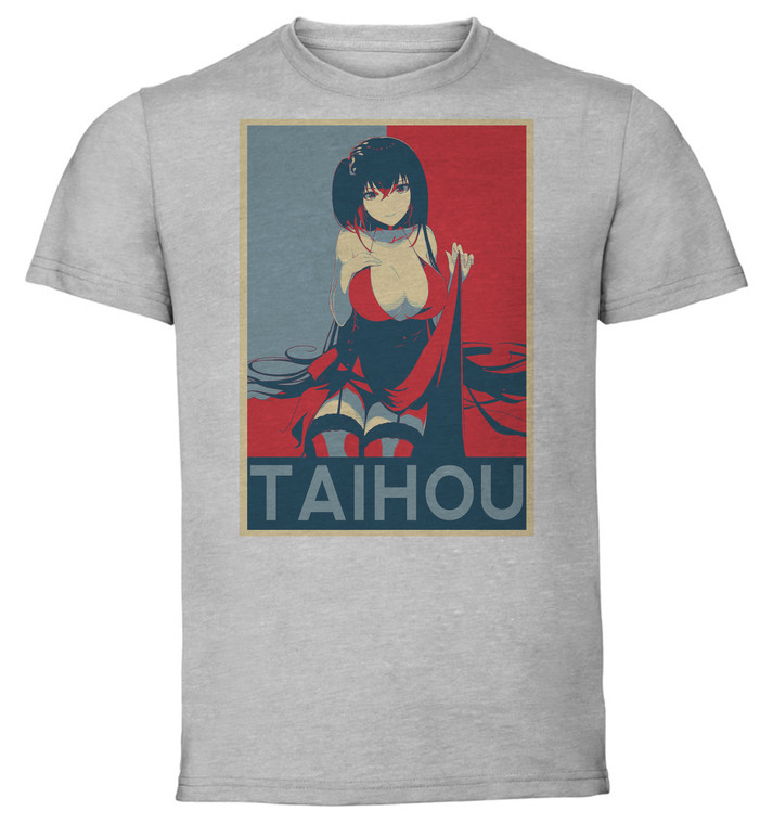 T-Shirt Unisex - Grey - Propaganda - Azur Lane - Taihou variant