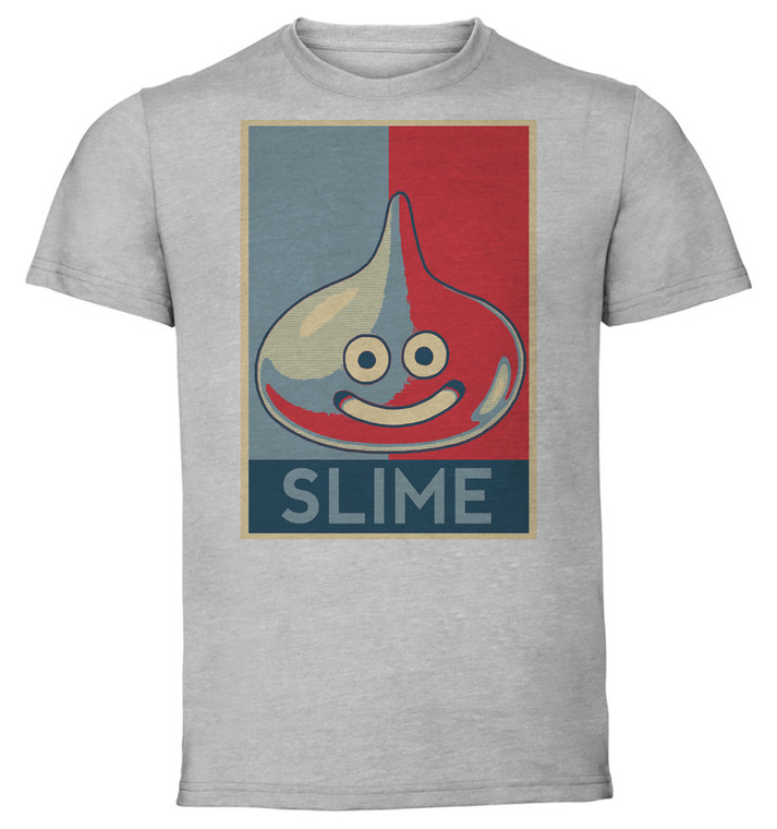 T-Shirt Unisex - Grey - Propaganda - Dragon Quest Slime