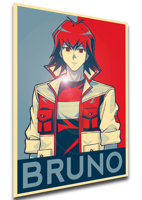 Poster - Propaganda - Yu Gi Oh - Bruno