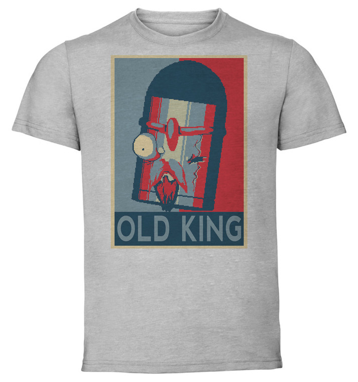 T-Shirt Unisex - Grey - Propaganda - Enter The Gungeon Old King