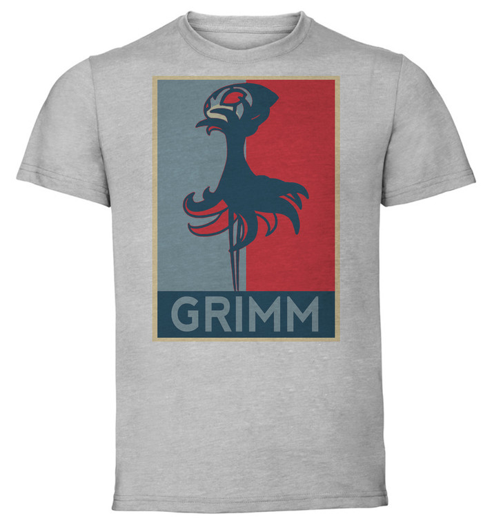 T-Shirt Unisex - Grey - Propaganda - Hollow Knight Grimm