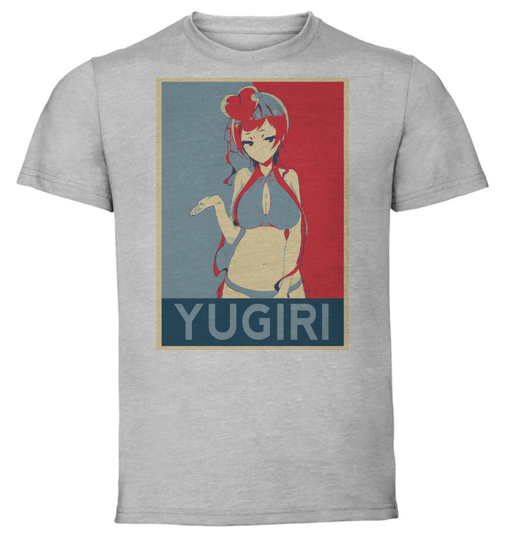 T-Shirt Unisex - Grey - Propaganda - Zombieland Saga Yugiri variant 2