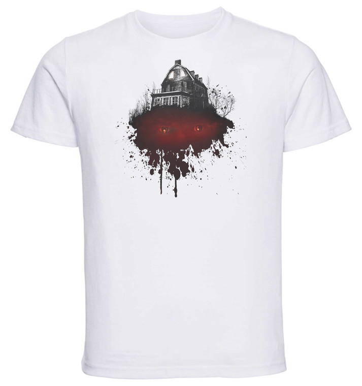 T-Shirt Unisex - White - Film - Horror - Amytiville