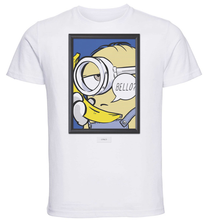 T-Shirt Unisex - White - Minions Art 01