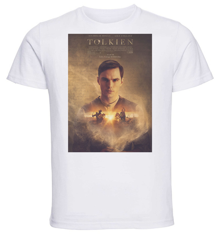 T-Shirt Unisex - White - Film - Playbill - Tolkien Variant
