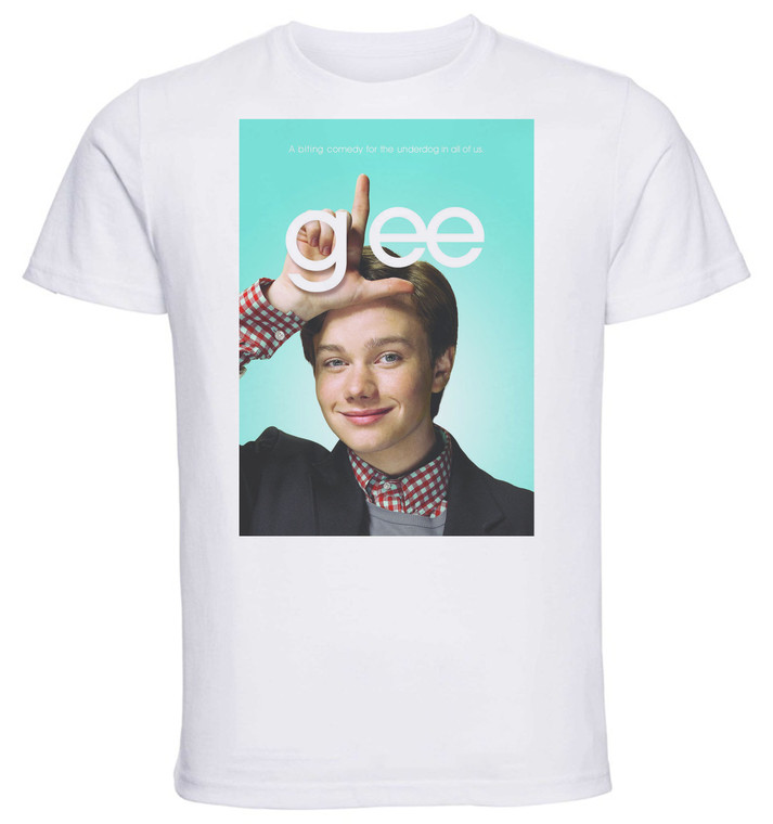 T-Shirt Unisex - White - TV Series - Glee - Kurt Hummel