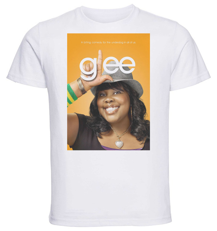 T-Shirt Unisex - White - TV Series - Glee - Mercedes Jones
