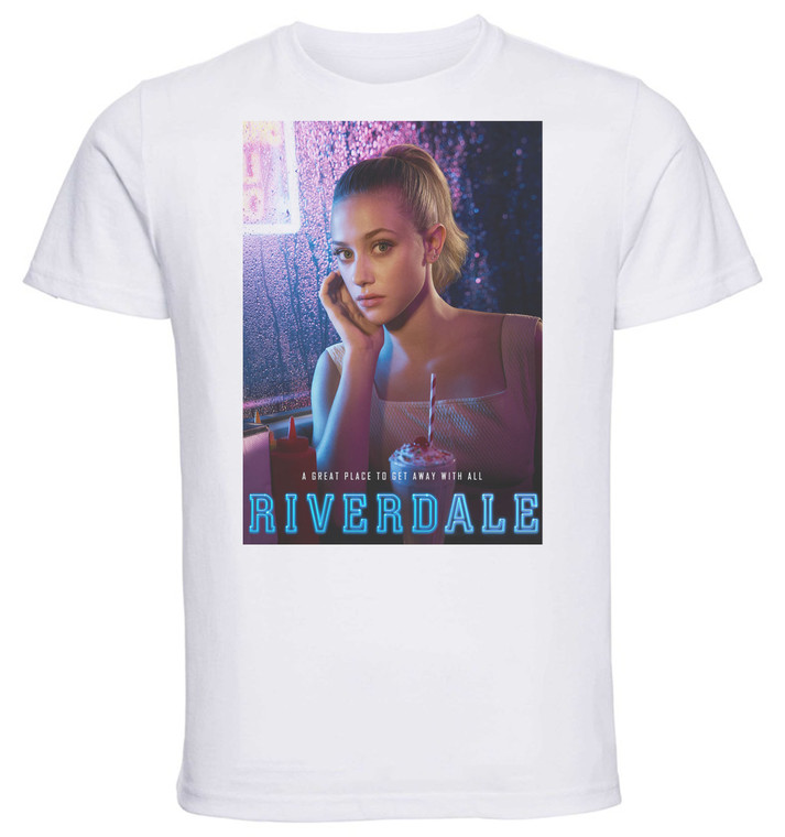 T-Shirt Unisex - White - TV Series - Riverdale - Stagione 1 - Betty Cooper