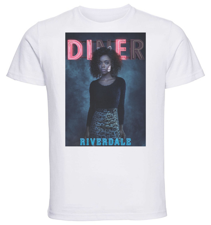 T-Shirt Unisex - White - TV Series - Riverdale - Stagione 1 - Joise McCoy Diner