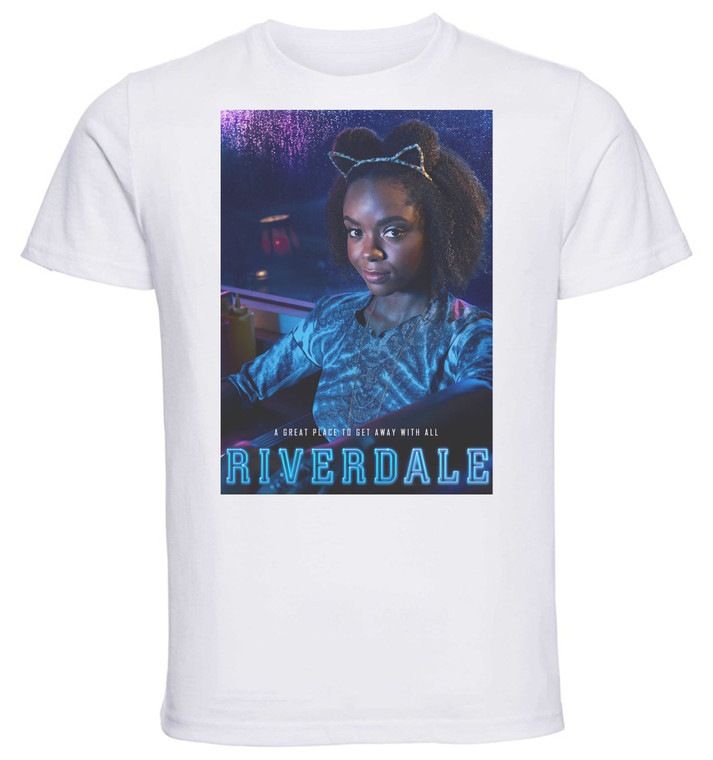T-Shirt Unisex - White - TV Series - Riverdale - Stagione 1 - Joise McCoy