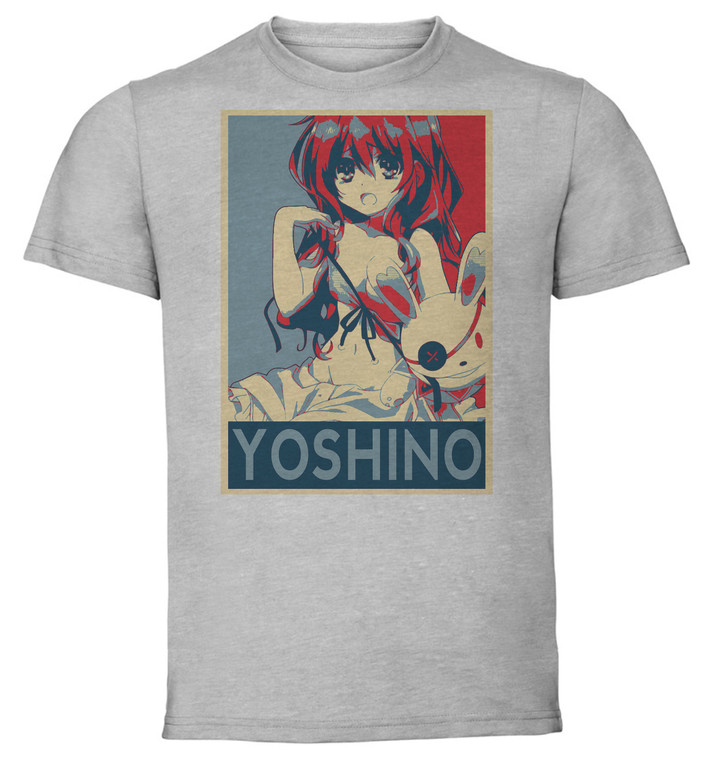 T-Shirt Unisex - Grey - Propaganda - Date a Live Yoshino variant 2