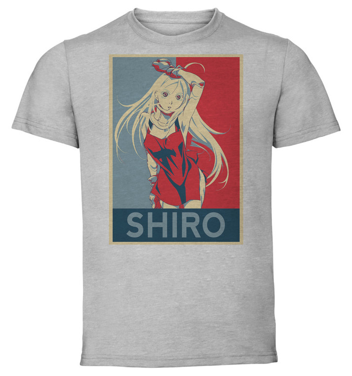 T-Shirt Unisex - Grey - Propaganda - DEADMAN WONDERLAND Shiro Variant