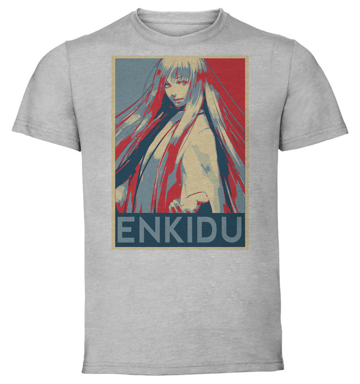 T-Shirt Unisex - Grey - Propaganda - Fate Grand Order Enkidu