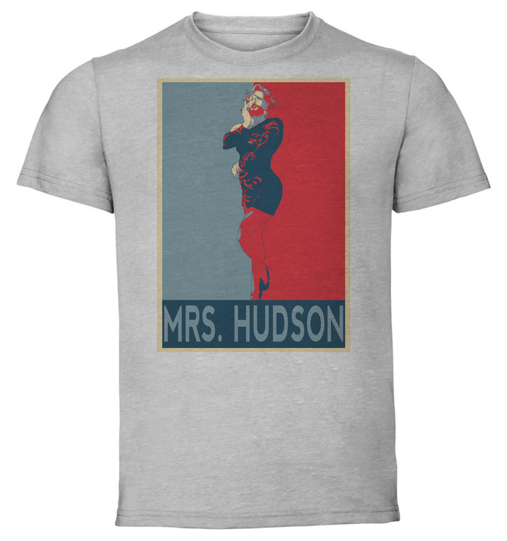 T-Shirt Unisex - Grey - Propaganda - Kabukichou Sherlock - Mrs. Hudson