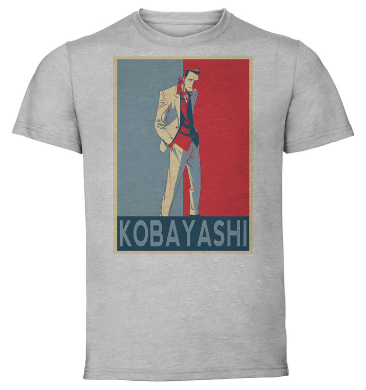 T-Shirt Unisex - Grey - Propaganda - Kabukichou Sherlock - Tortaro Kobayashi
