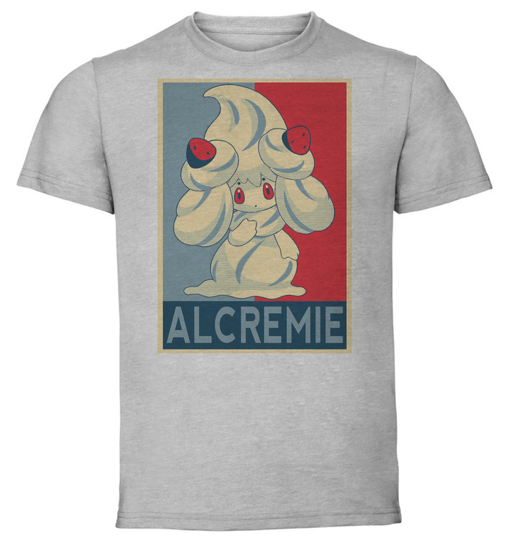 T-Shirt Unisex - Grey - Propaganda - Pokemon Alcremie